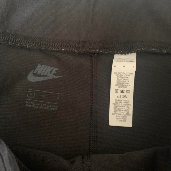 black nike biker shorts - Picture 3 of 4